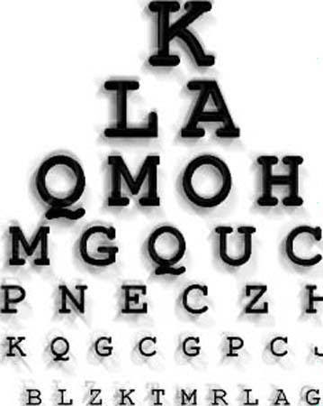 Snellen chart